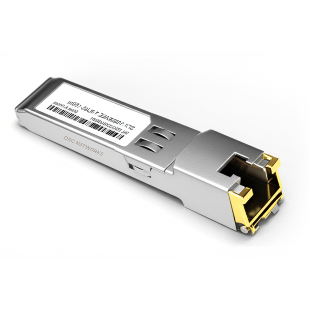 Modulo Sfp Srj01 Rj45 Oem Sfp Compatível Mikrotik - Transceptor SFP Rj45 compativel  Mikrotik