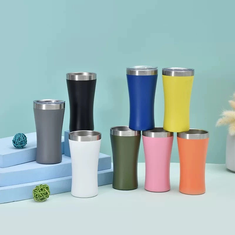 Kit 1 a 3 Copo Térmico Tulipa 160ml com Tampa Acrílico Cerveja SB Cores Variadas na mão