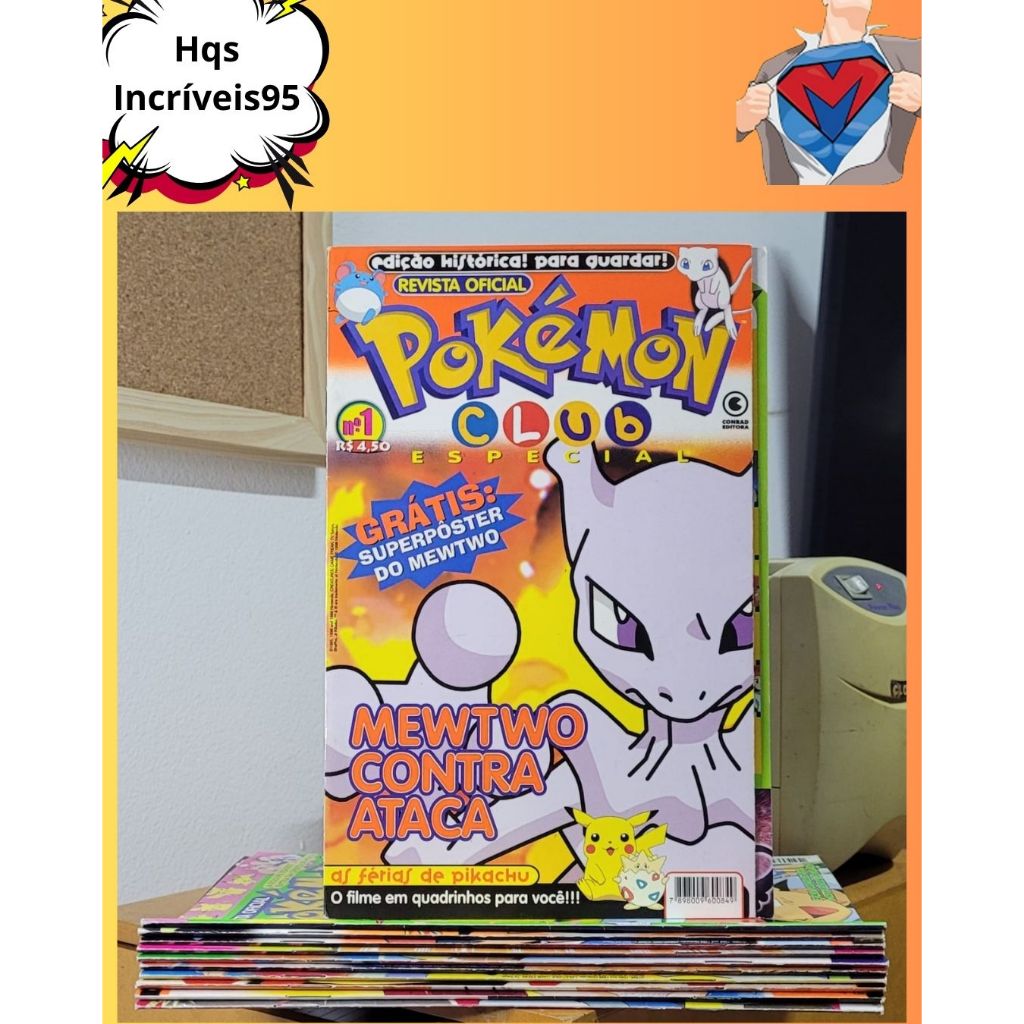 Revista Pokemon Club: Onde Comprar | BuscaProdutos