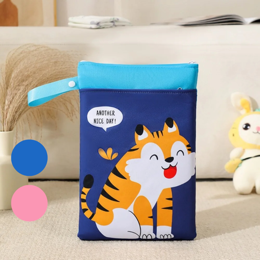 Porta Fraldas Bolsa Impermeável Infantil Multiuso Bebê Menino Menina