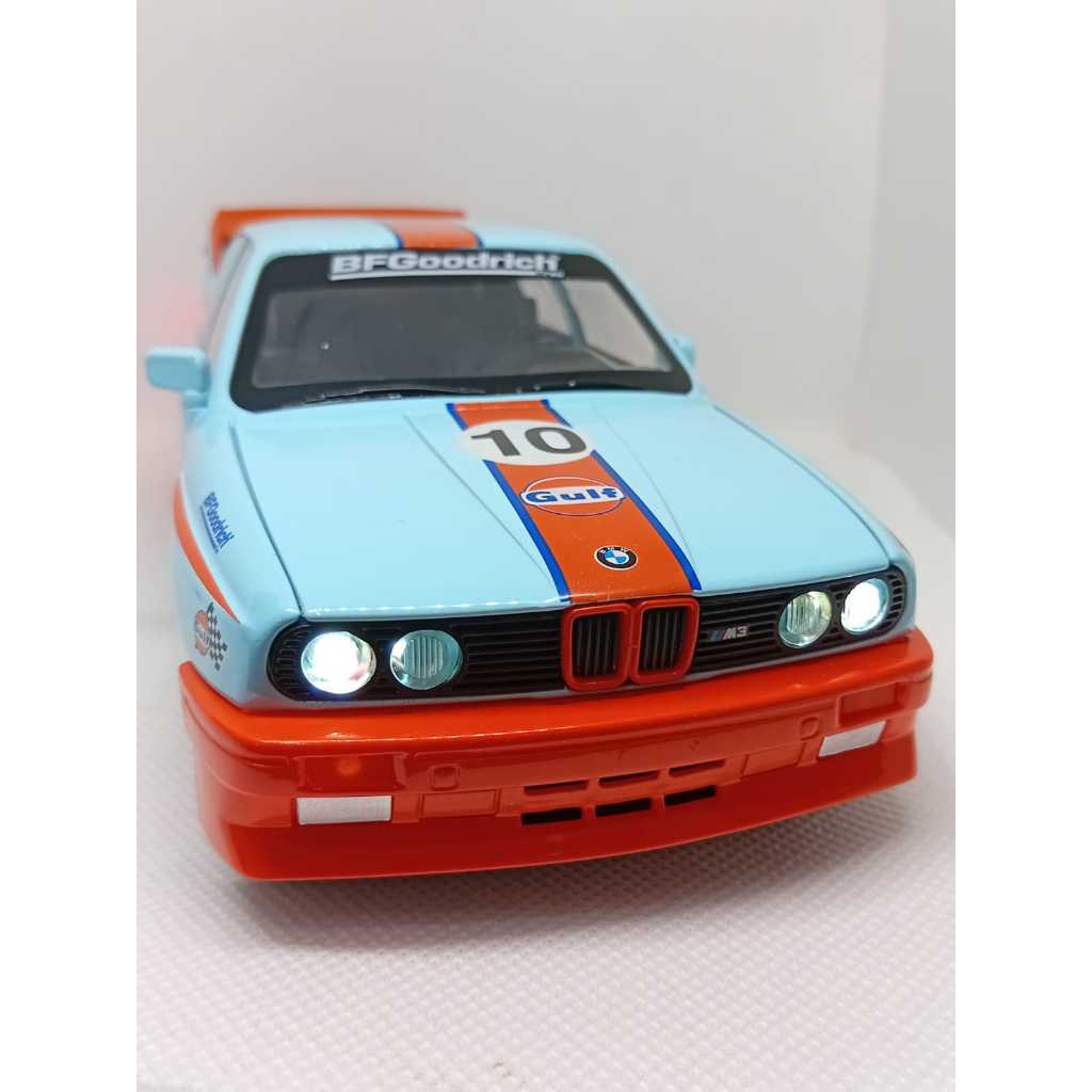 Miniatura  BMW M3 GT Gulf 1:24 metal Diecast colecionável