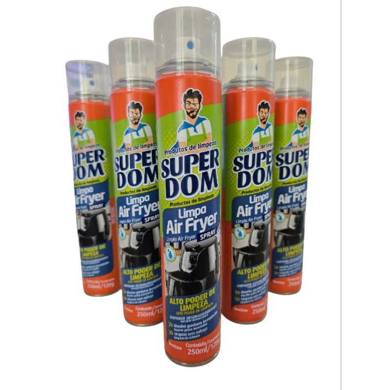 Limpa air fryer em spray