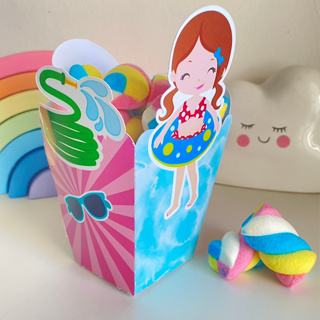 10 cachepôs centro de mesa Piscina pool menina SEM NOME mesa dos convidados em Oferta na Shopee