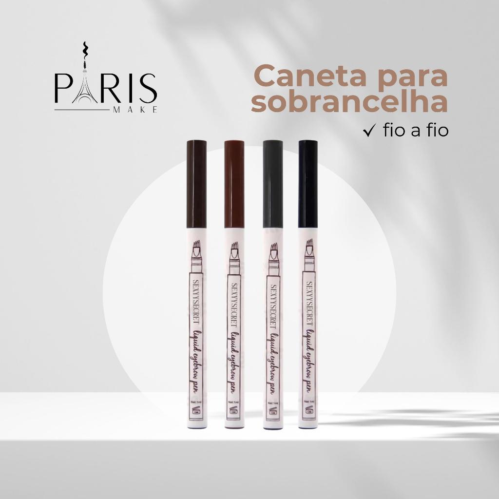 Caneta Fio a Fio Sobrancelha Barba Microblading A Prova d’água