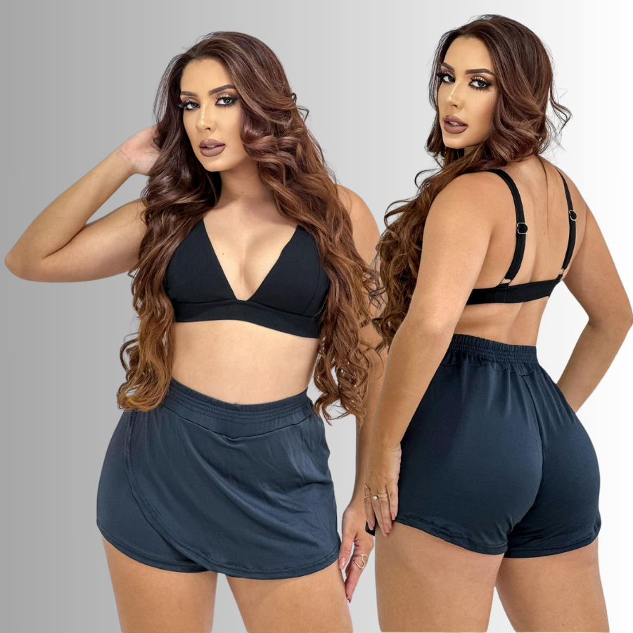 Short Saia Feminino Estilo Tenista para Academia | Moda Fitness em Viscose Premium em Oferta na Shopee