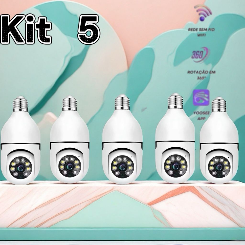 Kit Câmera de segurança a Prova D