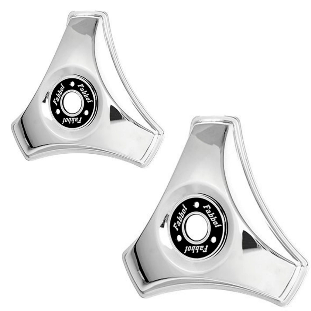 Kit Calota Aro 16/17,5 3 Ponta Metal Helice Caminhão Rodoar