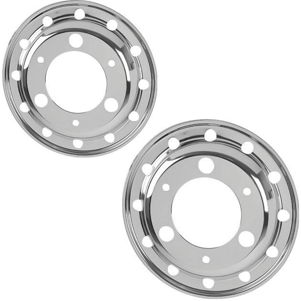 Kit Calota Aro 17,5 Metal Mercedes Accelo Com Rodoar Diant