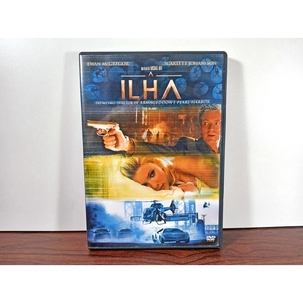 DVD A ILHA – USADO - ORIGINAL - Thriller / Ação / Ficção