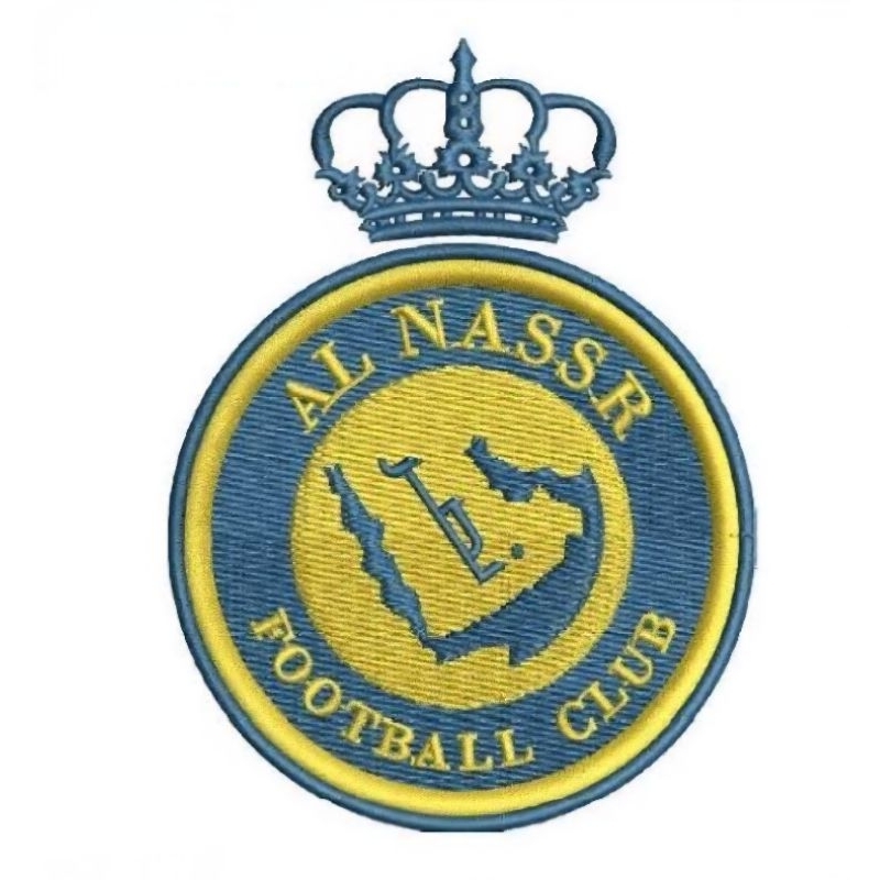 Patch Bordado AL NASSR Futebol Termocolante.