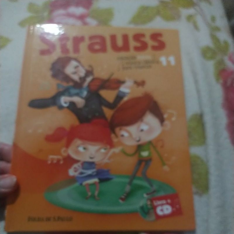 Strauss Coleção Folha Música Clássica para Crianças (Livro +CD) Livro Novo/sem Lacre