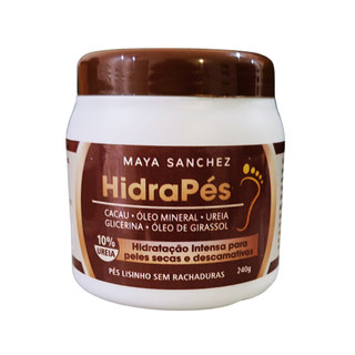 Creme para rachaduras nos pés Hidratante para os pés ressecados com ureia 10% Hidrapés de 240g