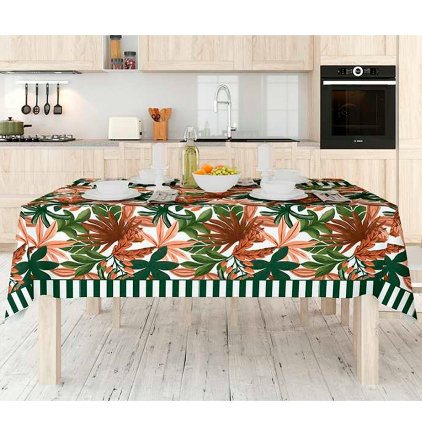 Toalha de Mesa Térmica em Plástico  6 Cadeiras - Dimensões de 2,10m x 1,40m em Oferta na Shopee