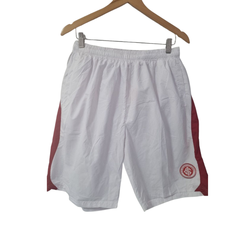 BERMUDA INTER RS COM BOLSO ORIGINAL LOJA DO INTER LAZER E PASSEIO BORDADO
