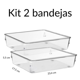 Par de Bandejas acrílico para kit toalete organizador banheiro casamento em Oferta na Shopee