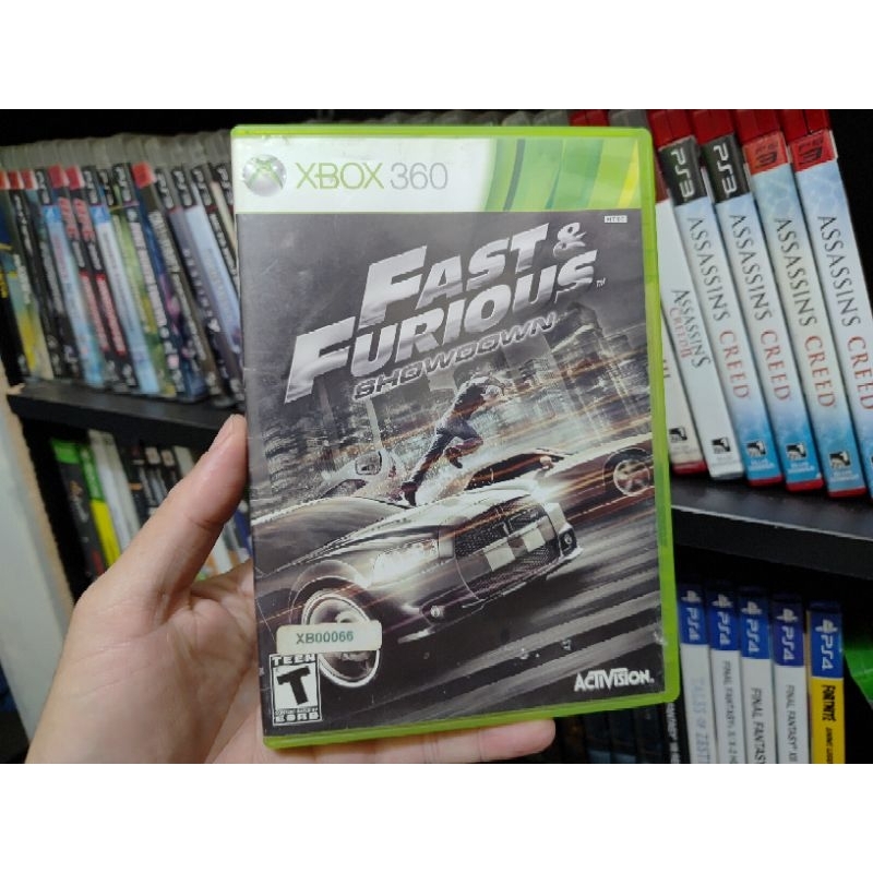 Fast & Furious Showdown Xbox 360 Jogo Original / Mídia Física