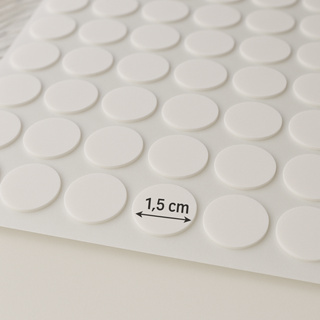 Adesivo Autocolante Dupla Fase Pavio Vela Artesanais 1,5 CM - Cartela com 56 Unidades em Oferta na Shopee