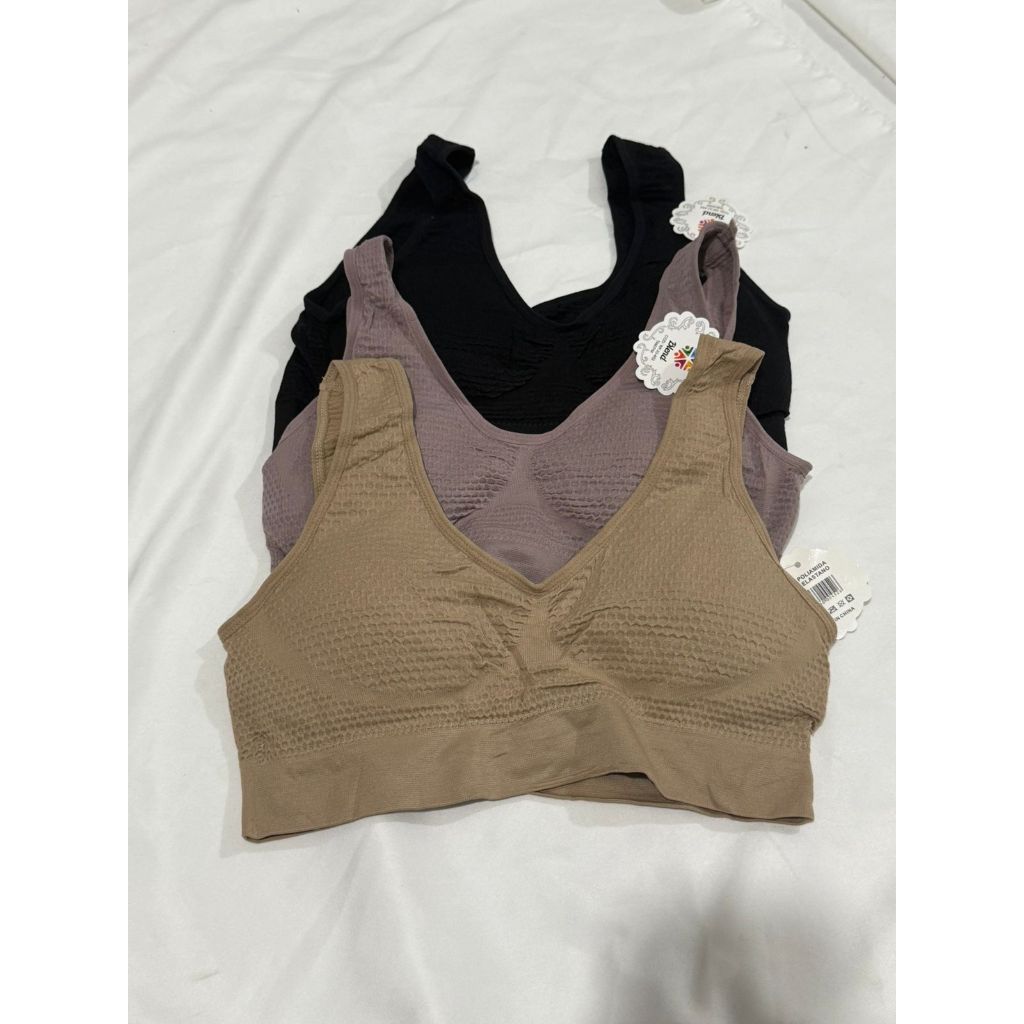 Sutiã Top Feminino com Bojo Removível Sem Aro e Sem Fecho  ideal academia Estilo Esportivo e Confortável em Oferta na Shopee