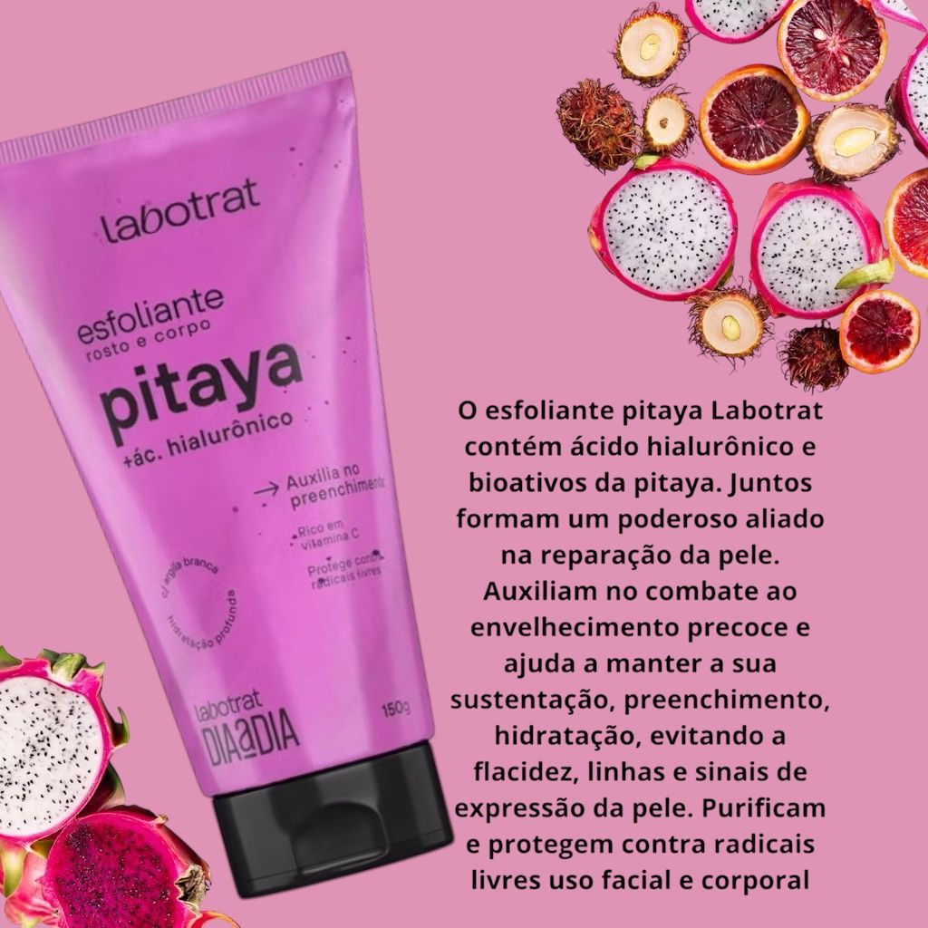 Esfoliante Corporal e Facial Cheiro de Fruta Hidratação Labotrat