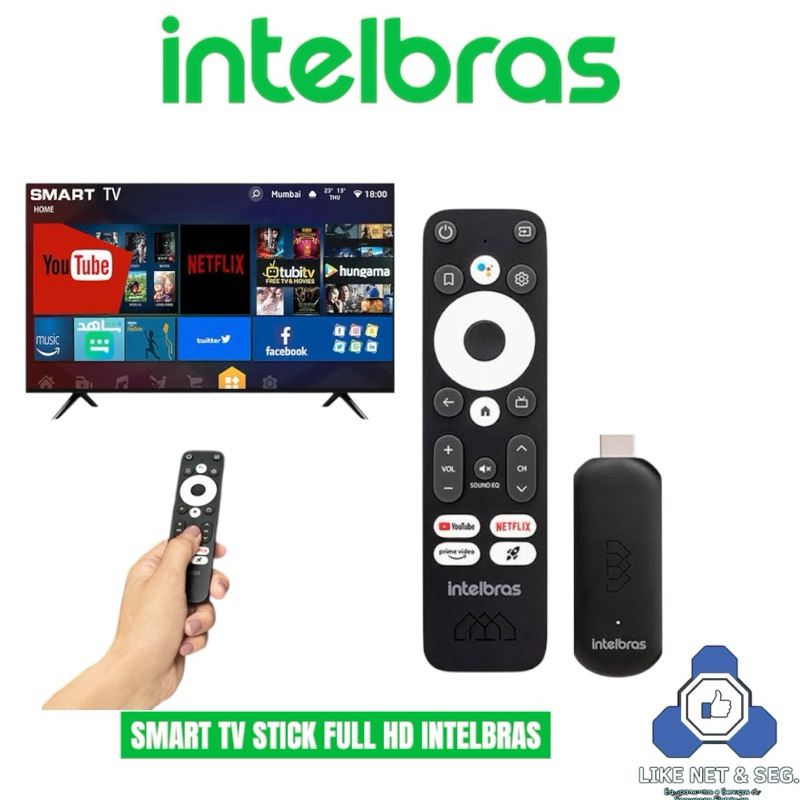 Izy Stick Full Hd Smart TV Intelbras - INTELBRAS