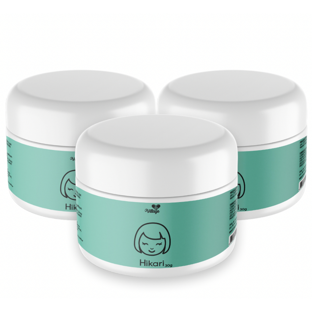 kit 3 Unidades Hikari | Rosa Mosqueta, Pantenol e Toque Suave