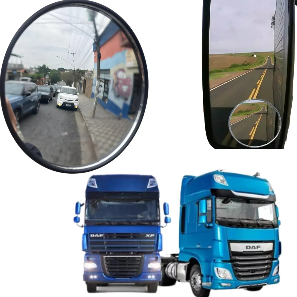 Espelho Convexo 7cm Redutor de Ponto Cego Universal Carro Moto – CINOY em Oferta na Shopee