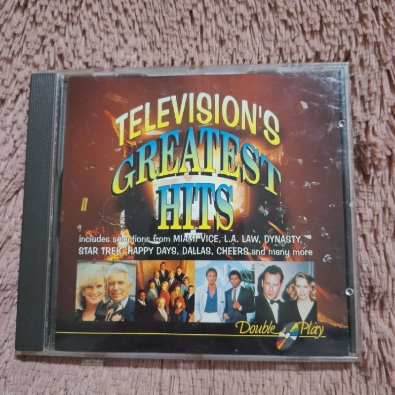 (Importado UK) Cd Coletânea Television's Greatest Hits (1994, Miami Vice, Star Trek, Dynasty, Magnum, Charlie's Angels)
