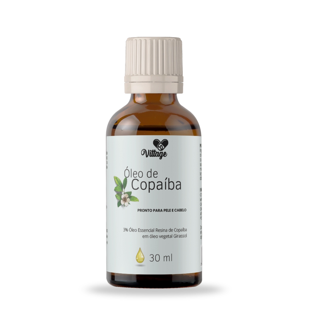 Óleo Essencial Copaíba pronto para pele 30ml em Oferta na Shopee