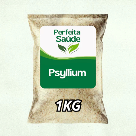 PSILIUM HUSK FIBRA 100% NATURAL 1Kg - Perfeita Saúde