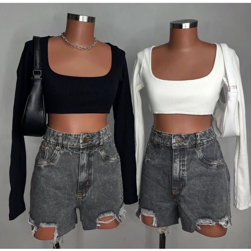 Cropped Feminino Olivia