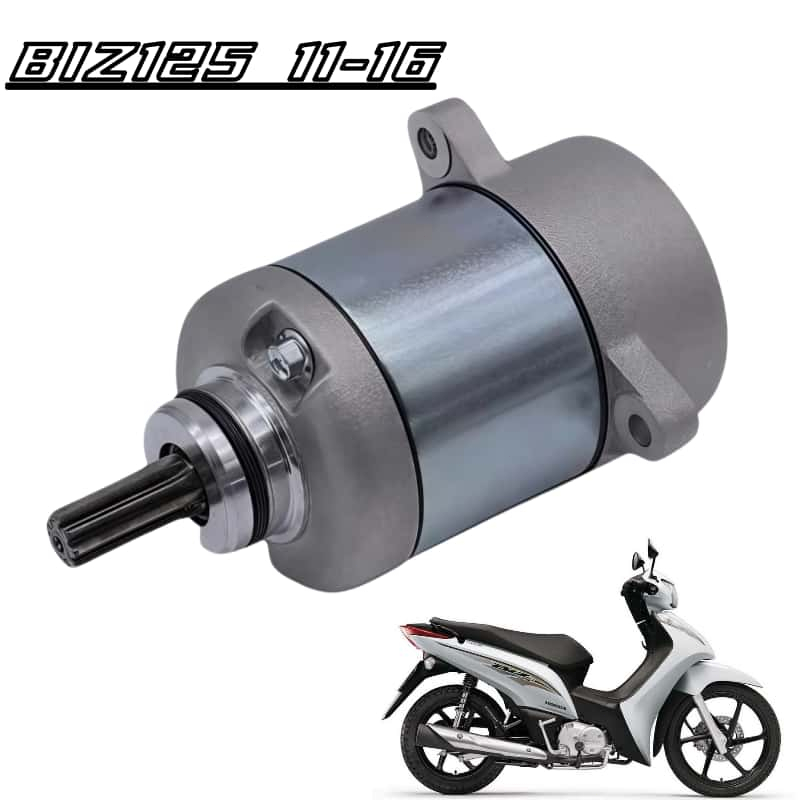 Motor Partida Arranque Honda BIZ125 2011 2012 2013 2014 2015 2016 Peças de substituição MOD Original em Oferta na Shopee
