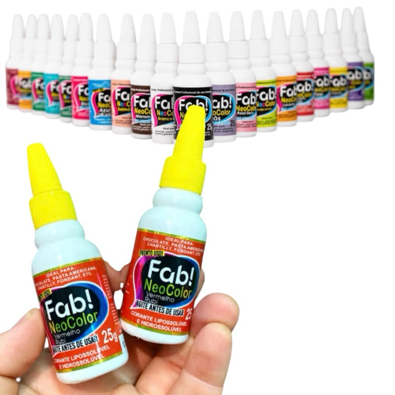 1~5 CORANTE FAB NEOCOLOR 25 GRAMAS// em Oferta na Shopee