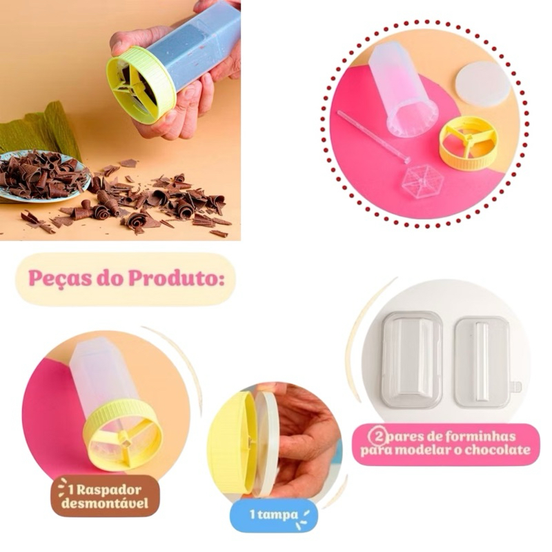 RASPADOR DE CHOCOLATE BLUESTAR (BLUE STAR) (CHOCO) · foto 2