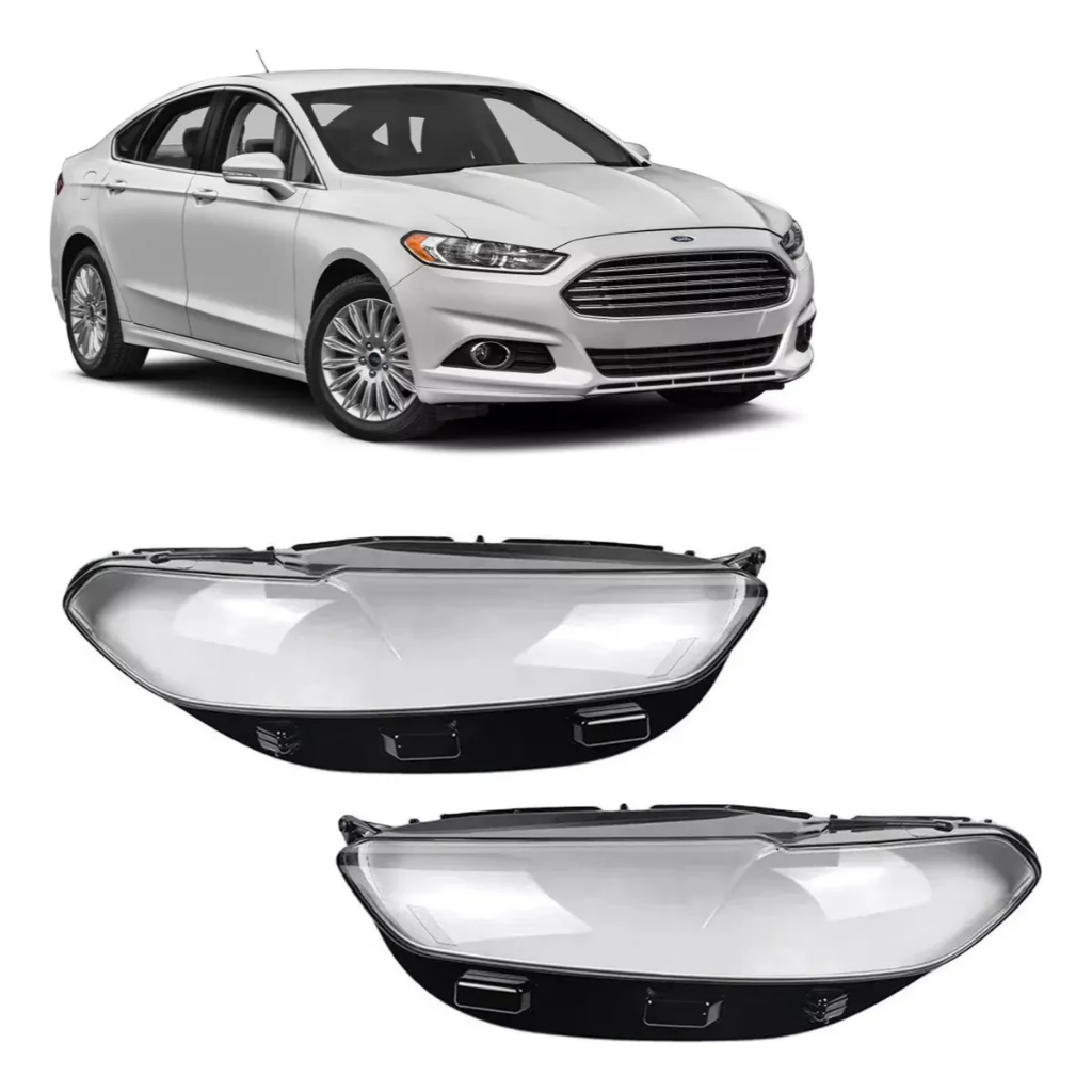 Lente Farol Dianteiro Fusion 2013 2014 2015 2016 Par Ambos os Lados Novo