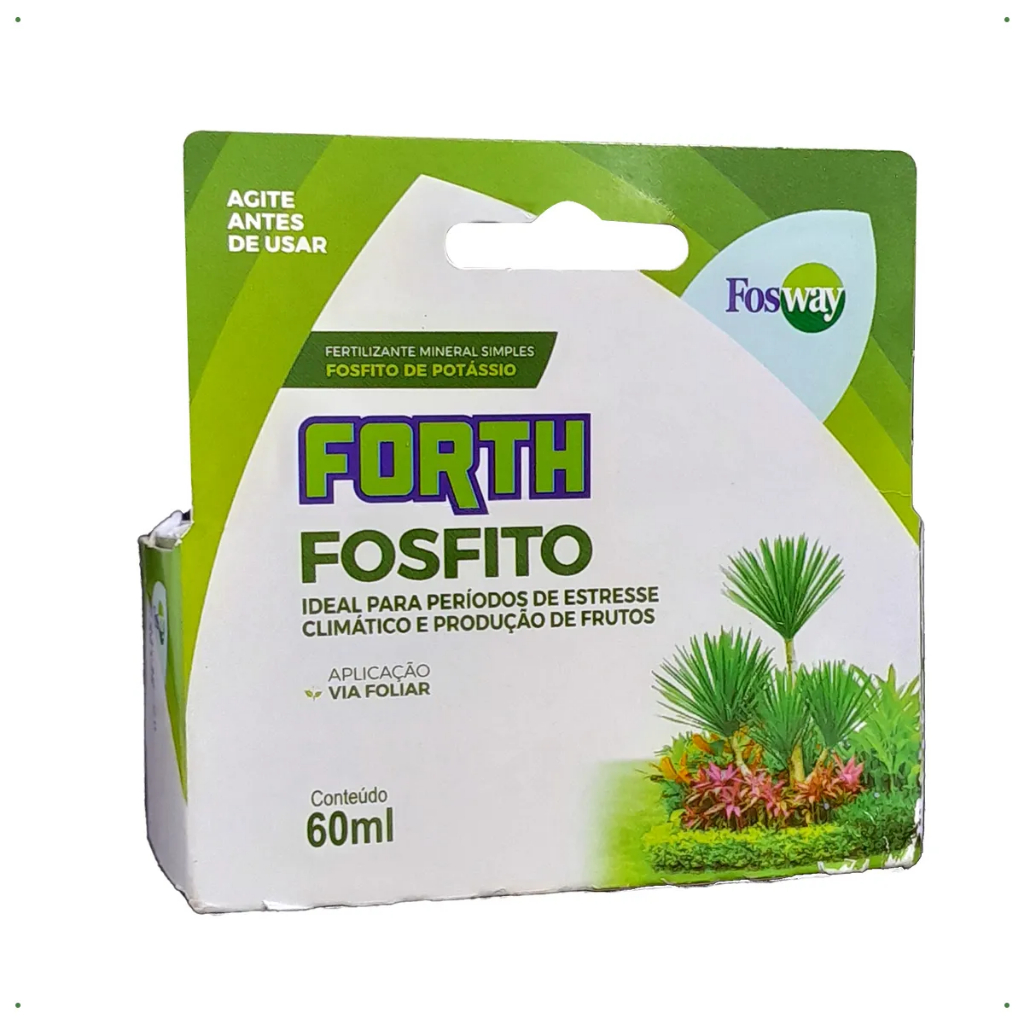 Forth Fosfito Concentrado 60ml – Nutrição e Defesa para Plantas Saudáveis em Oferta na Shopee