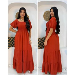 PROMOÇÃO VESTIDOS EVANGÉLICOS| VESTIDOS LONGOS EVANGÉLICOS| VESTIDOS LONGOS 3 MARIA em Oferta na Shopee