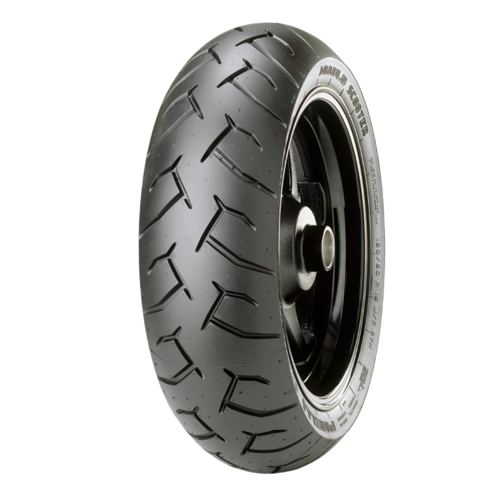 Pneu Moto 110/90-12 Tras Pirelli Diablo Scooter Uso Sem Câmara - Spare Parts and Accessories for Vehicles