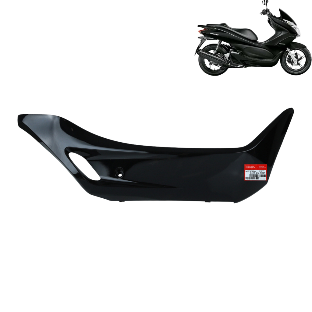 Tampa Lateral Piso Direita Pcx 150 2015 Preto Original Honda