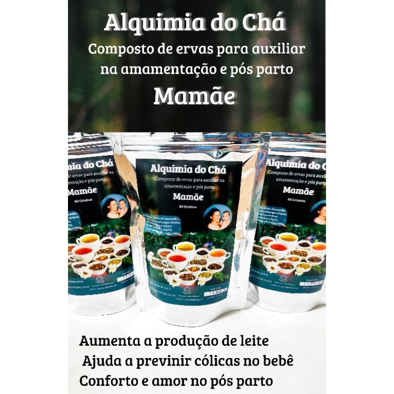 Chá Mamãe/ Amamentação e pós parto /Blend de Ervas Naturais para Infusão/ Mamãe bebê| 80g