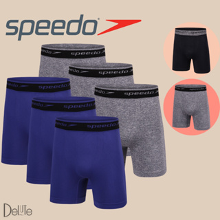 Kit 6 Cuecas Boxer Masculina Speedo Poliamida Alta Elasticidade E Ajuste Anatômico em Oferta na Shopee