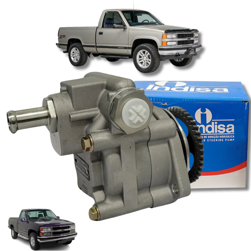 Bomba De Direção Hidráulica para Veículos GM Chevrolet:  Silverado Mwm Diesel 6 Cilindros 1997/2001 Produto Novo