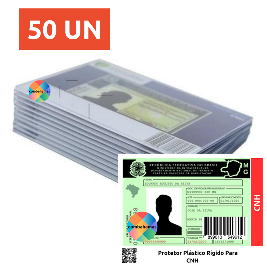 KIT 50 UN PROTETOR PLASTICO RÍGIDO PARA CNH