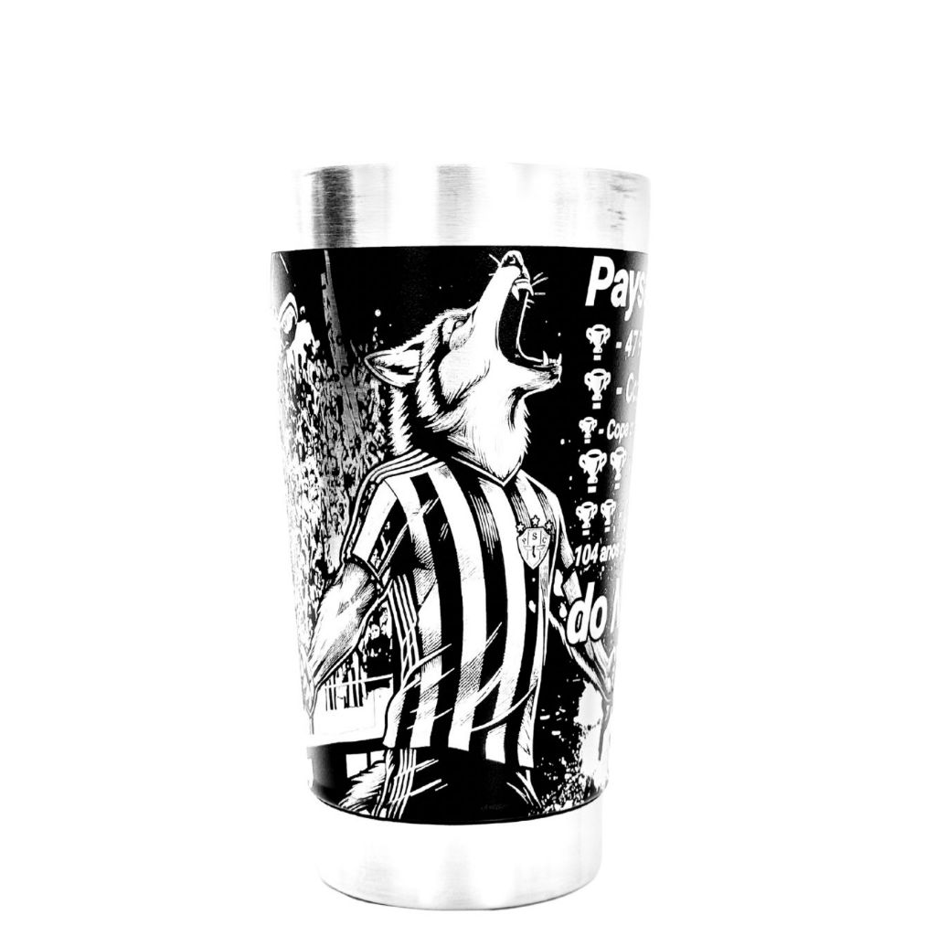 Copo Térmico 473ml Paysandu G/ a laser presente torcedor