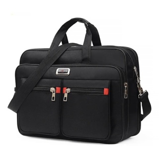 Bolsa Pasta Maleta Executiva Notebook Grande Nylon Masculino Cor Preto em Oferta na Shopee