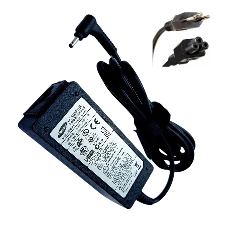 Fonte Carregador 19v 2.1a 40w Ultrabook Para Samsung