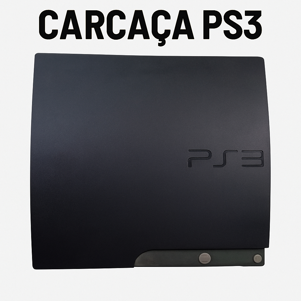 Carcaça para PS3 Slim / Super Slim – Deixe Seu Console Como Novo!