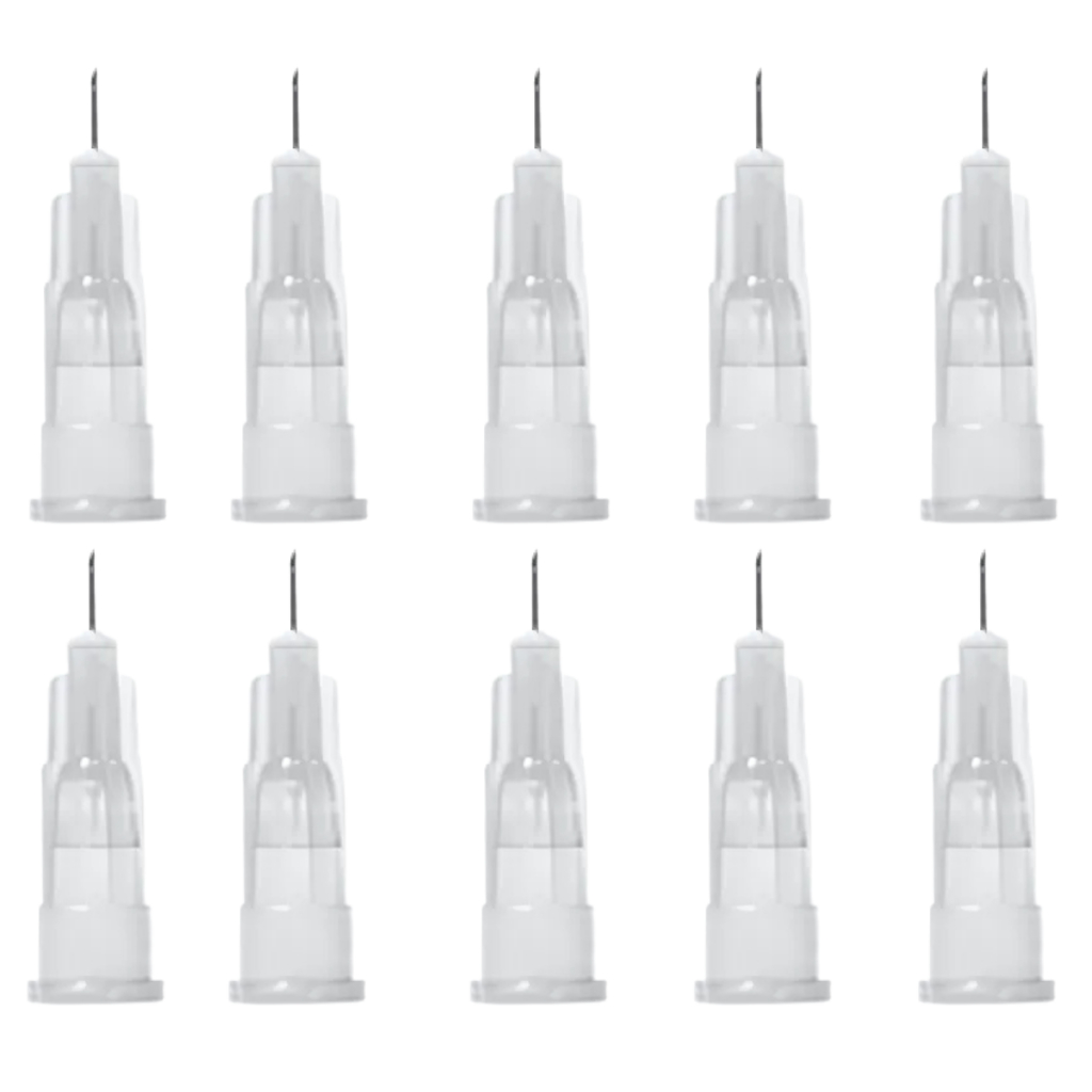 Agulha de Lebel 31g 0,25mm x 4mm Mesoterapia Microagulha Botox PRO Beauty 10 Unidades