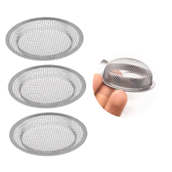 Kit 3 Ralos Ralinhos Pia Cozinha Tanque 7cm Aço Inox Oz