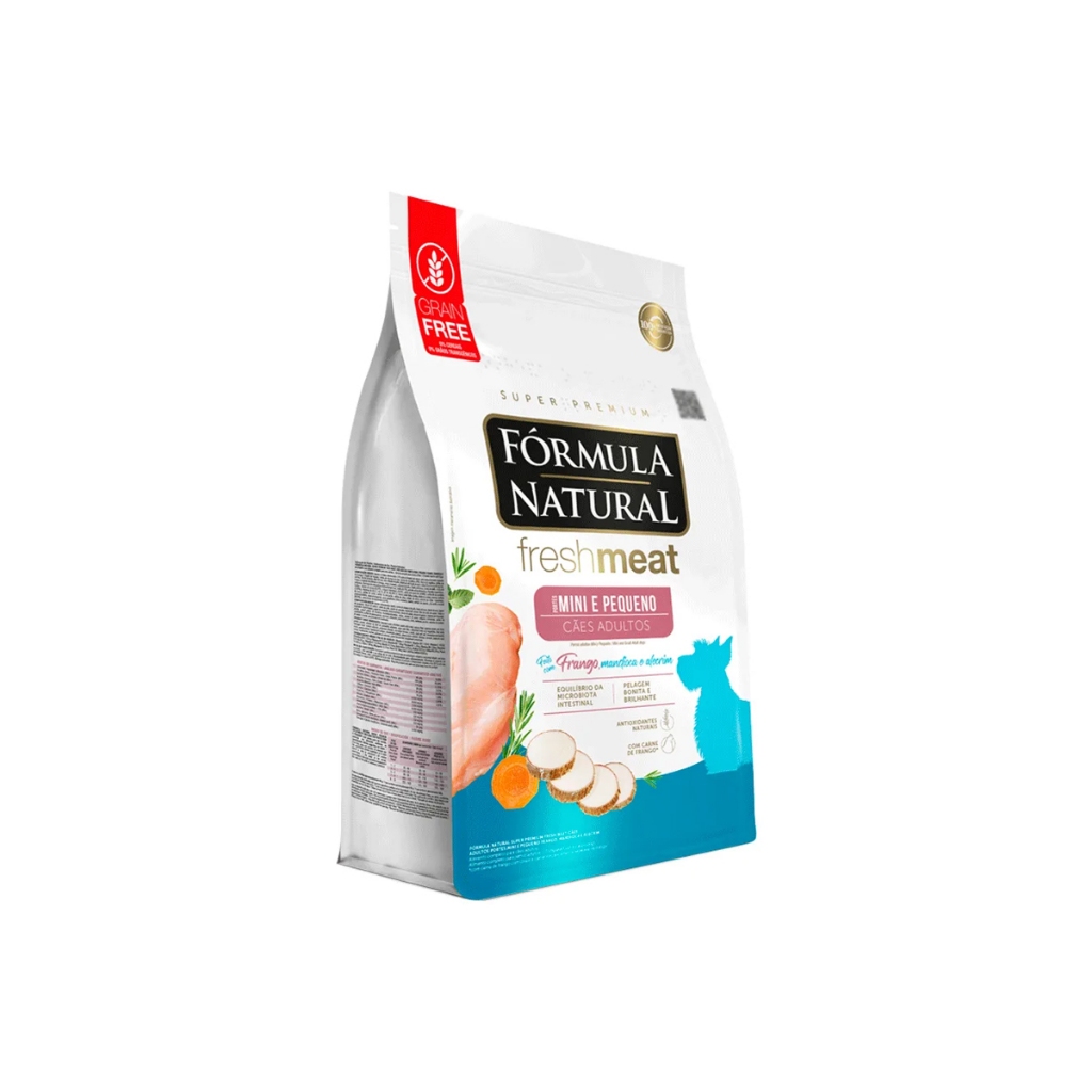 Fórmula Natural Fresh Meat Cães Adultos Mini E Pequeno 2,5kg