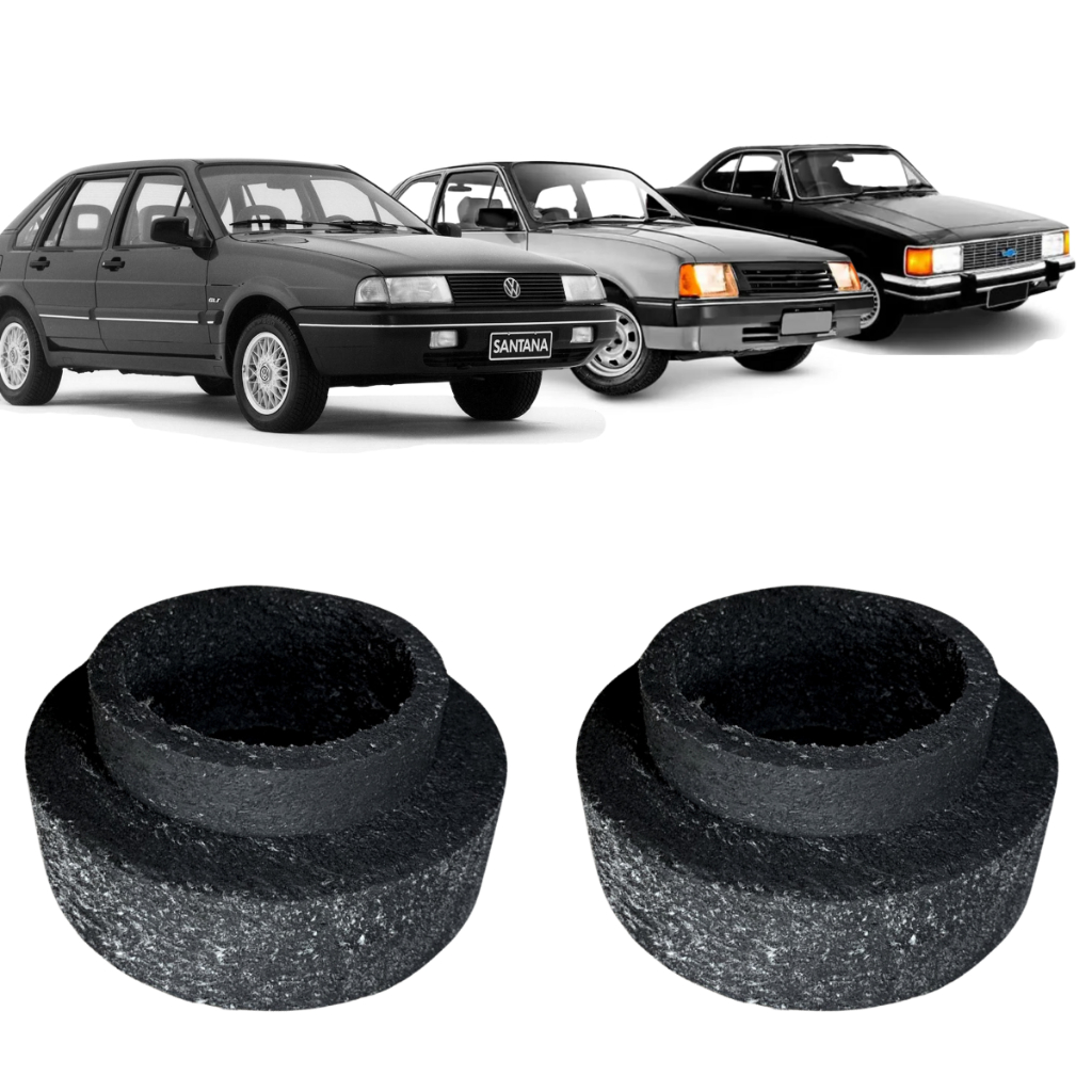 Kit Calço De Mola Dianteiro 3,5cm Santana Opala Chevette
